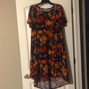 Large Floral LuLaRoe Carly